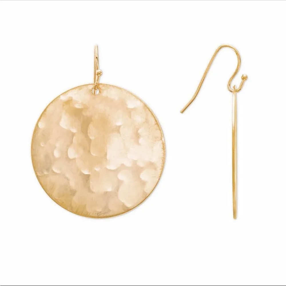 Rocksbox Aster Large Willow Circle Drops in Gold